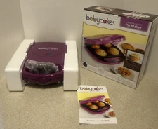 The Original BabyCakes Pie Maker (Nonstick) Include Cut Tool, Rack, Recipes