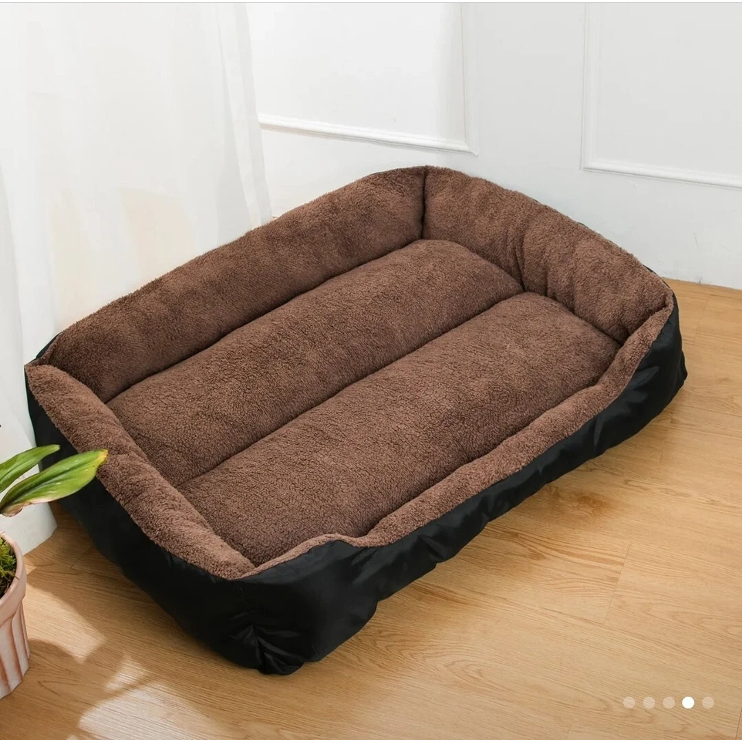 XL Dog Cat Pet Bed Plush & Comfy