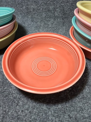 Set of 8 Homer Laughlin Fiestaware Cereal Soup Bowl 7” Fiesta Ware USA 1988-1992 - Picture 9 of 17