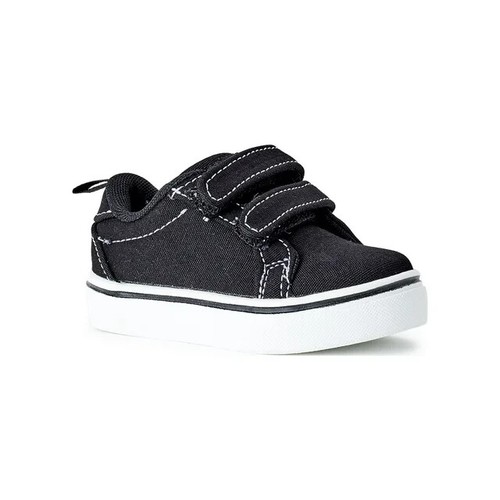 Wonder Nation Baby SIZE 5 Boys Casual Strap Shoes COLOR BLACK - Picture 1 of 6