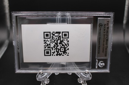 TARJETA DE VISITA FIRMADA POR EL SENADOR JOHN FETTERMAN CONGRESIONAL BECKETT AUTO BAS BGS - Imagen 3 de 3