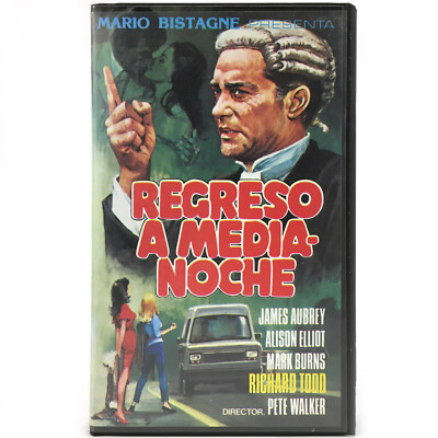 REGRESO A MEDIANOCHE JAMES AUBREY ALISON ELLIOTT MARK BURNS JULIET HARMER 79 VHS