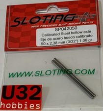 Sloting plus SP042050 Axis 1 31/32in 1.06Gr. Hollow Steel Calibrated 0 3/32in 2 