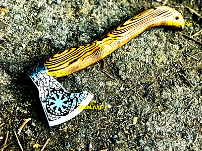 Viking Axe, Custom Handmade Vintage Russian Bearded Axe Hatchet Gift For Him MDM