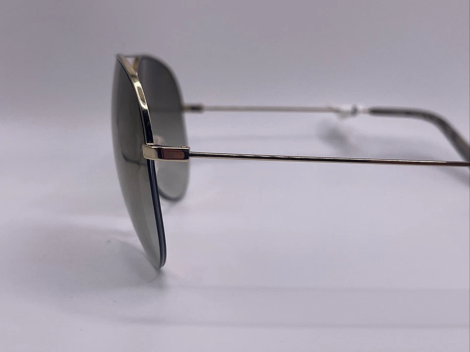 Victoria Beckham VBS98 C29 经典灰色金色带蛇尖-女式太阳镜 — 第 3/4 张图片