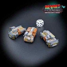Revolt of Cendre Worker Trucks - 6mm/8mm - Bishok