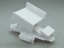 HO Slot Car Body - Life Like - Outlaw Sprint Car Body Kit - WHITE  "M" & "T" Car