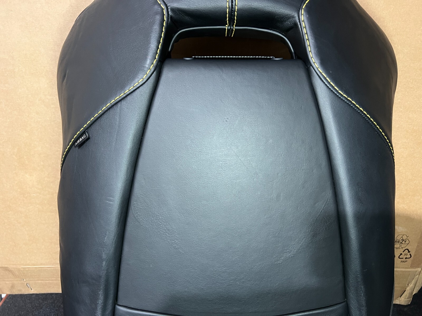 2007 Aston Martin Vantage ORIGINAL OEM RECARO Driver seat BACKREAST ONLY