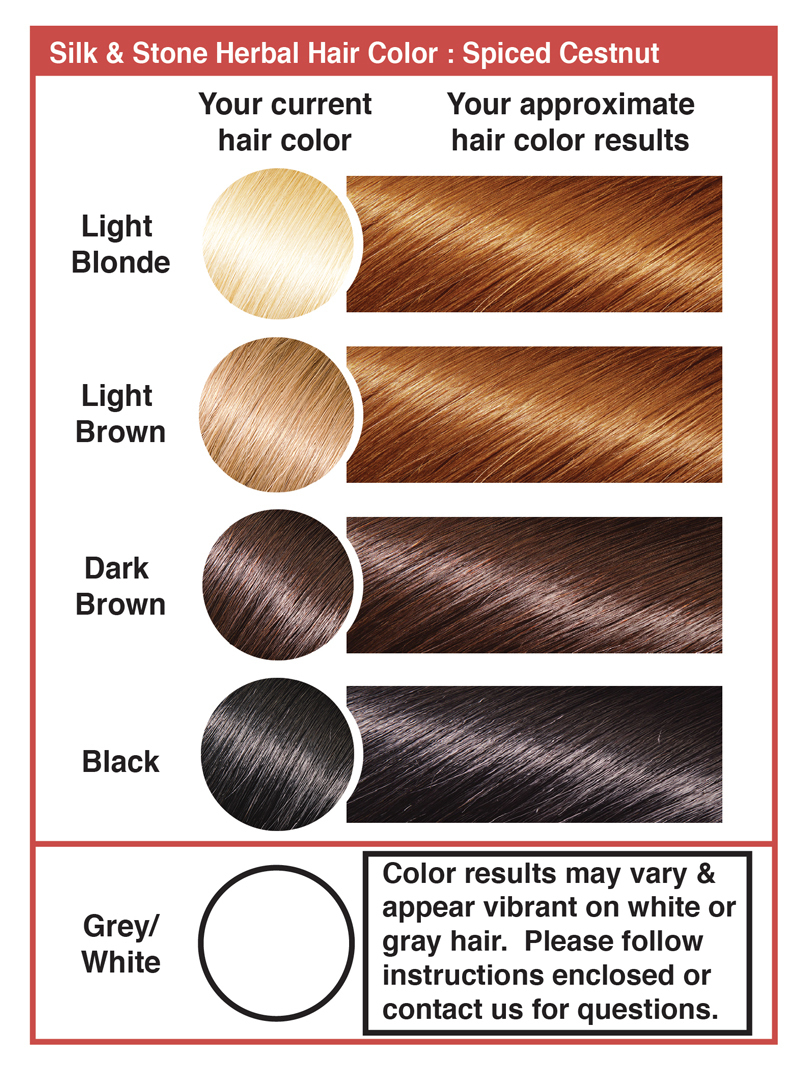 Herbal Henna Hair Color #53: Spiced Chestnut | Silk & Stone