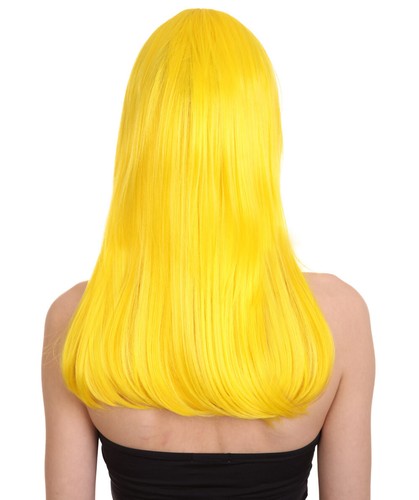 Adult Women Glamour Collections Sexy Cosplay Party Yellow Wig HW-673 (Adult) - Picture 4 of 8