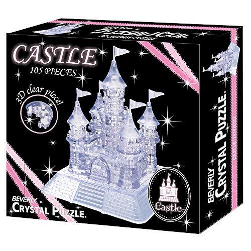 廃盤 105ピース ビバリー クリスタル パズル キャッスル 3D 50115 廃盤 105ピース ビバリー クリスタル パズル キャッスル 3D