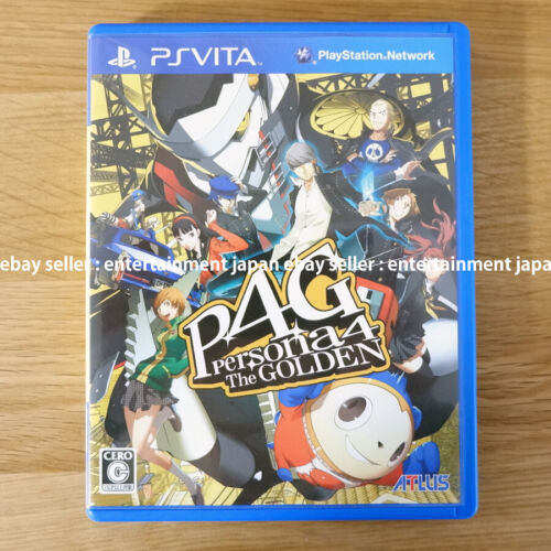 Persona 4 The Golden PSV USED PS Vita JAPAN IMPORT Region free - Picture 1 of 11