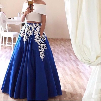 two piece elegant dresses