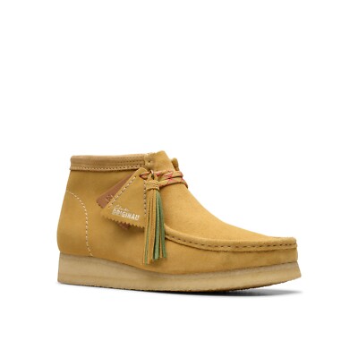 New Clarks Wallabee Original 200th Year Golden Tan Suede limited