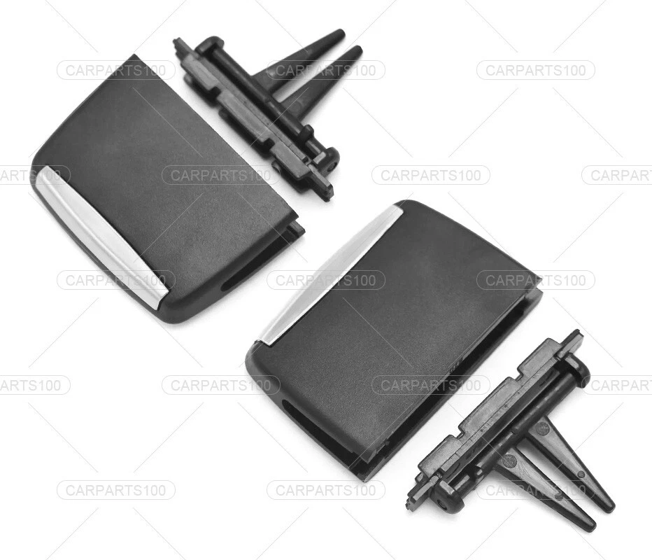 Kit de reparación de clip de lengüeta de salida de aire de aire acondicionado delantero de 4 piezas para BMW X5 E70 X6 E71 2007-13 Foto 3 de 4