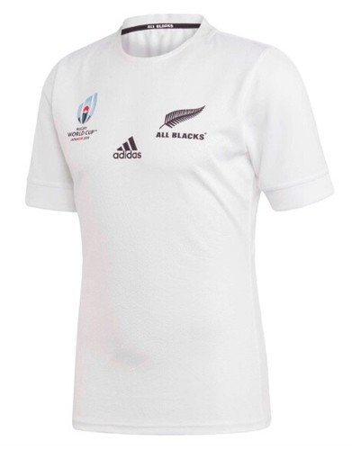 Adidas All Blacks Neuseeland Rugby World Cup 2019 Trikot Weiß alle Größen  - Bild 1 von 6