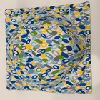 S/2 Microwave BOWL COZY PADS Medium and Small - Blues and Yellow NWOT Handmade — photo 3