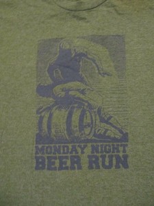 beer run t shirt