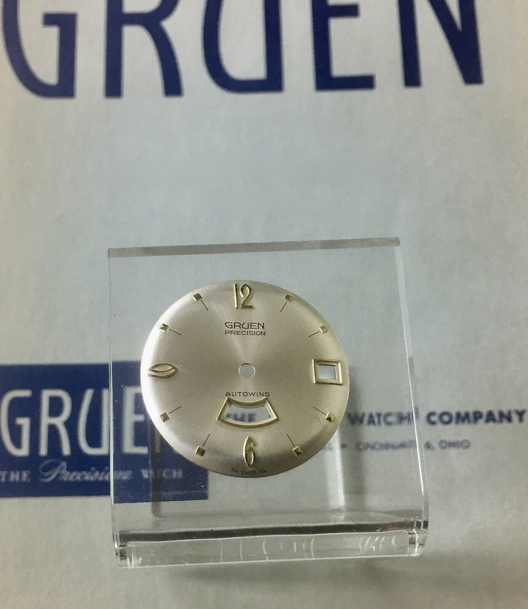 Gruen Autowind day & date exotic gold markers vintage dial Gruen Autowind day & date exotic gold markers vintage dial