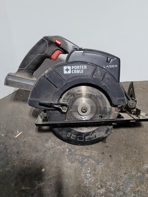 Porter Cable PC186CSL Cordless LASER Circular Saw 18V BARE TOOL