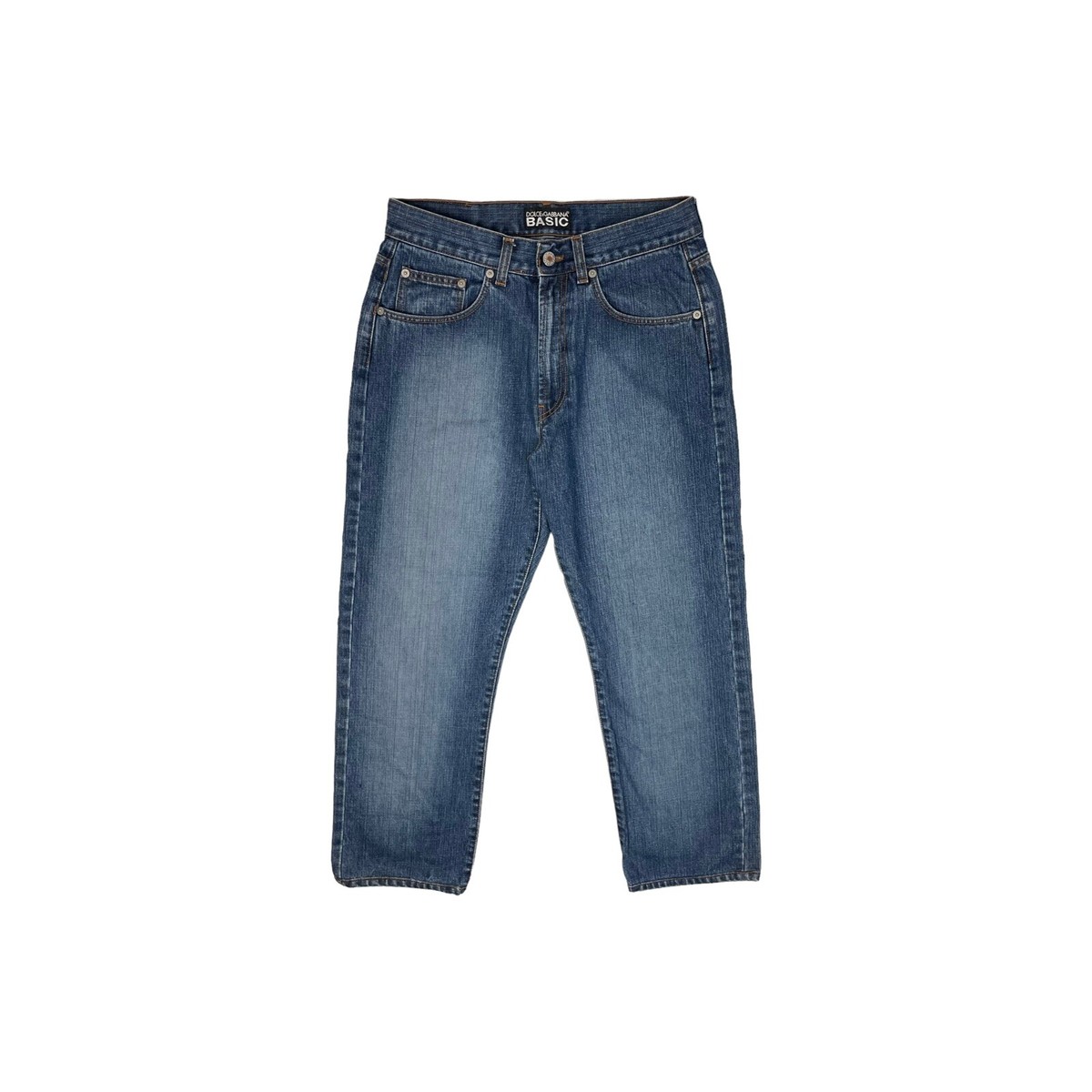 Vintage Dolce And Gabbana Basic Jeans Mens 30w 27l Straight Leg