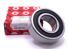 FAG 2206-2RS TVH Self-Aligning Bearing, Double Row, Double Sealed 30X62x20mm