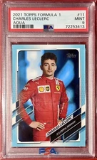 Charles Leclerc 2021 Topps Formula 1  Aqua/199  MINT