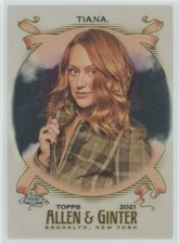 2021 Topps Allen & Ginter Chrome Sarah Tiana #229
