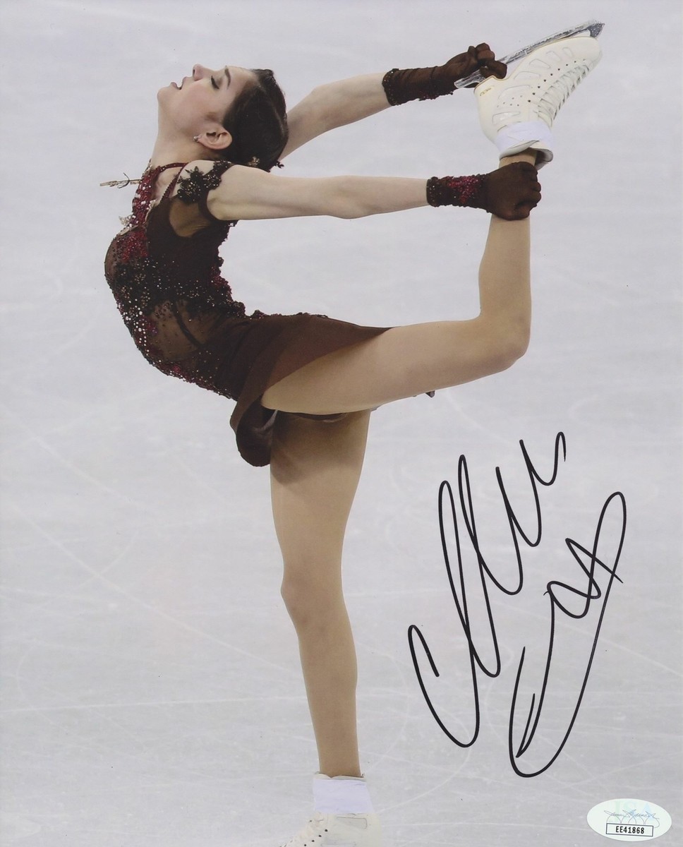 メドベージェワ直筆サイン入り2Lサイズ写真…Evgenia Medvedeva… メドベージェワ直筆サイン入り2Lサイズ写真…Evgenia Medvedeva