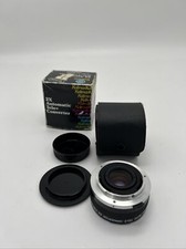 MINT KALIMAR 2X TELE CONVERTER M/MD MADE IN JAPAN w/CAPS And Box