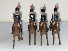 Britains Lead Toy Soldiers 8 4th Hussars Queens Own