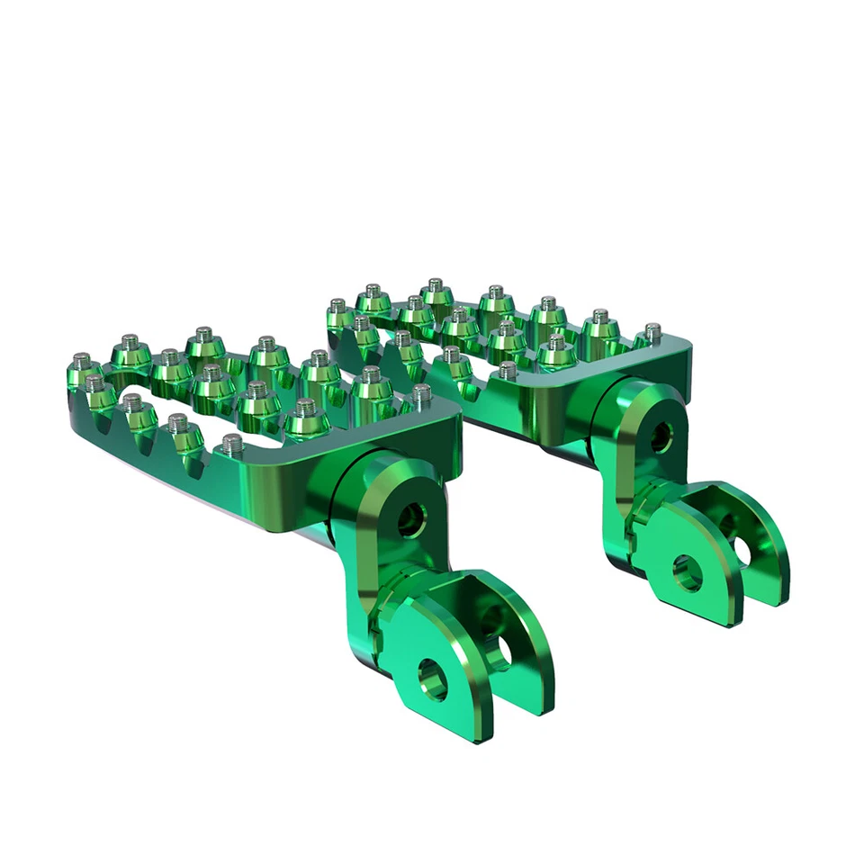 for KAWASAKI KLX250S KLX250SF KLX300R Motorcycle Foot Pegs Pedals Rests Footrest - Image 3 of 4