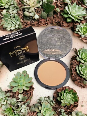 Avon  Bronze & Glow Bronzepuder Farbe Golden Bronze matt Kompakt Puder  Bronzer