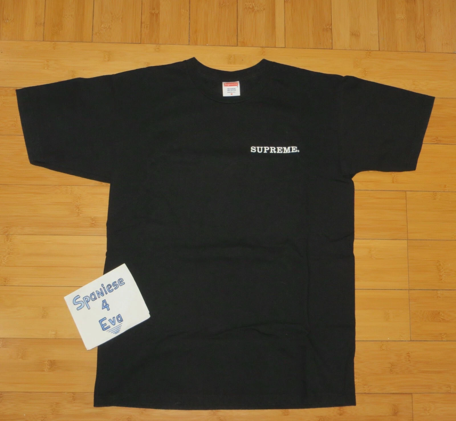BRAND NEW Supreme Dance Steps Tee Black T Shirt size M FW11