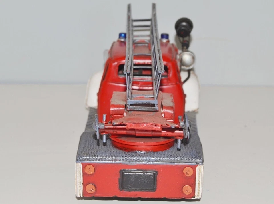 Auto Lamiera Modellino Oldtimer Magirus-Deutz Modell Mercur Camion Pompieri L - Immagine 4 di 4