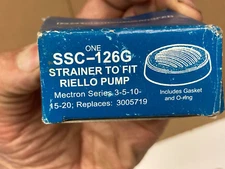 RIELLO pump strainer screen / SSC 126G / 3005719 / SUNTEC pump screen / Mectron 
