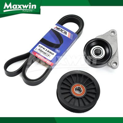 Serpentine Belt Component Kit for Chevrolet Aveo Pontiac Wave Suzuki Swift+ 1.6L