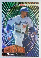 2022 TOPPS Finest CORNER STONE 94FC-MB   Mookie Betts Los Angeles Dodgers