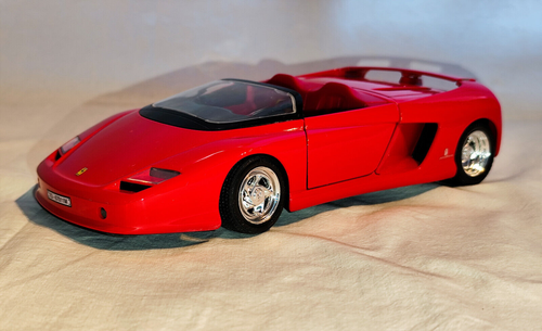 Ferrari Mythos, concept car, rossa, roadster, aperta, anno 1989, 1:18, Guiloy - Foto 5 di 22