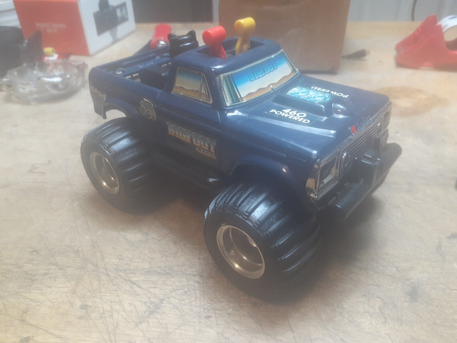 Vintage 1983 Playskool Bigfoot Ford Monster Truck 4X4X4. FREE SHIPPING!!