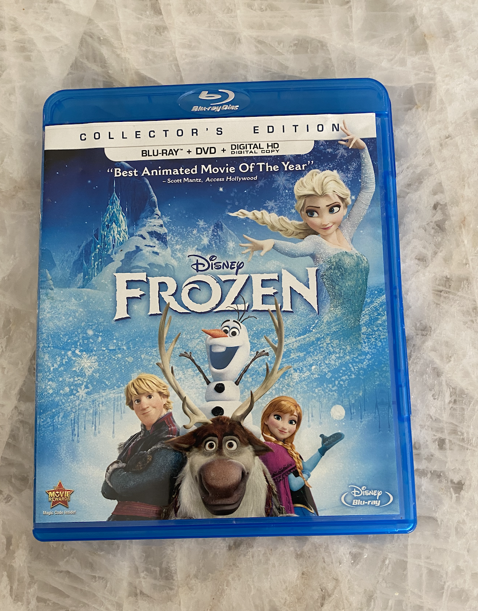 Disney Frozen DVD Blu-Ray Disc Collector's Edition Digital