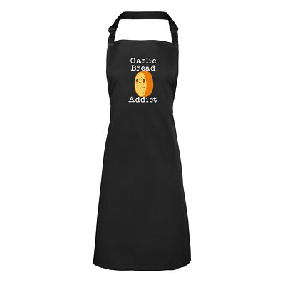 Lustige Knoblauch Brot Süchtig Schürze Herren Damen Baguette Sauerteig BBQ Koch Zum Selbermachen Kochen
