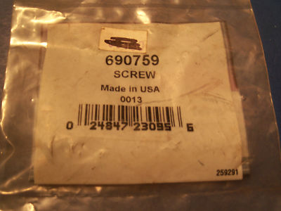 #ad NEW BRIGGS SCREW 690759 OEM FREE SHIPPING BOX 1 $6.80