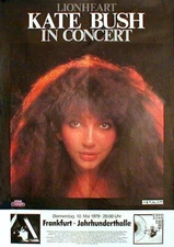 KATE BUSH rare German concert poster from 1979  (33 x 23 inch) rolled