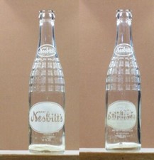 Nesbitts Old Vintage ACL 10 ounce Soda Pop Bottle Los Angeles California SB114
