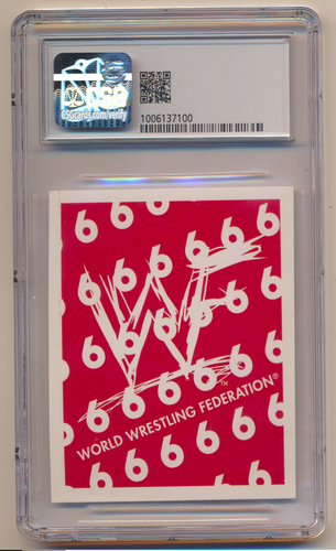 2001 Cardinal WWF Trivia Series #5 Triple H Stephanie McMahon CSG 7 - Imagen 2 de 2