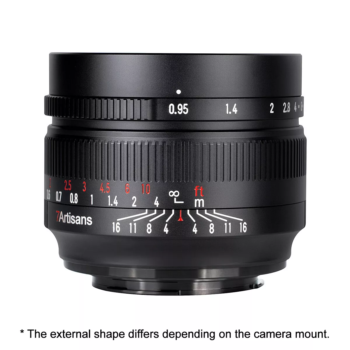 7Artisans 50mm F0.95 for Nikon Z mount camera (APS-C) =Black=