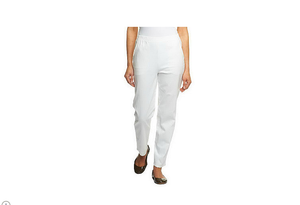 denim & co original waist stretch pants