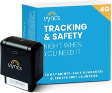 Vyncs - GPS Tracker for Vehicles, No Monthly Fee , 4G LTE, Vehicle Location,...