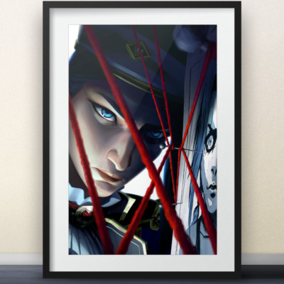 Caitlyn Arcane Poster 11x17'' (No Logo) - - League Of Legends videogames netflix